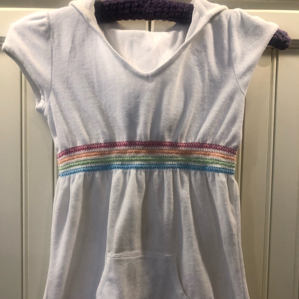 Justice brand swimsuit coverup - girls size XS